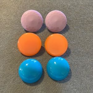 Colorful Stud‎ Earrings Set